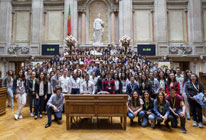 Foto do Grupo da Edição de 2016 do Parlamento dos Jovens