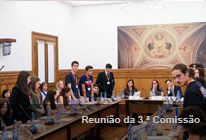 Vídeo da Reunião da 3.ª Comissão | Parlamento dos Jovens